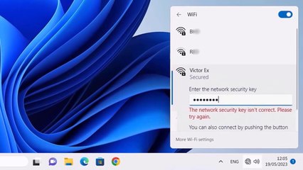 Fix 'Network Security Key Isn't Correct' Error on Windows 10 & 11 🔑