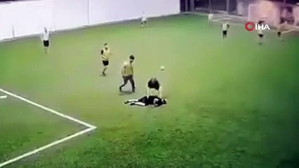 Halı sahada gelen ölüm!