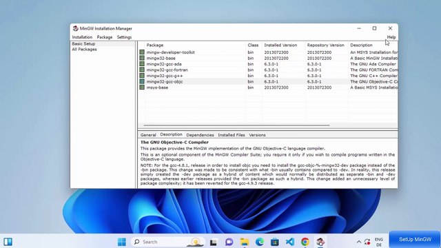 How to Install C and C++ Compiler (GCC, G++, GDB) on Windows 11 Using MinGW (2025)