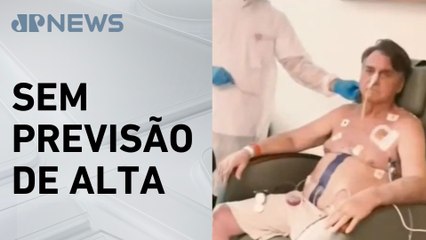 Bolsonaro tem alteração na pressão e segue na UTI