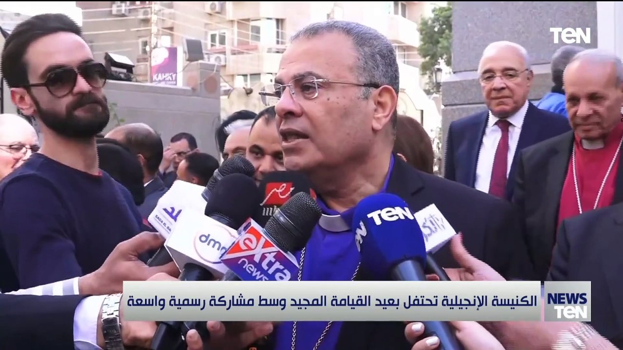 الكنيسة الإنجيلية تحتفل بعيد القيامة المجيد وسط مشاركة رسمية واسعة