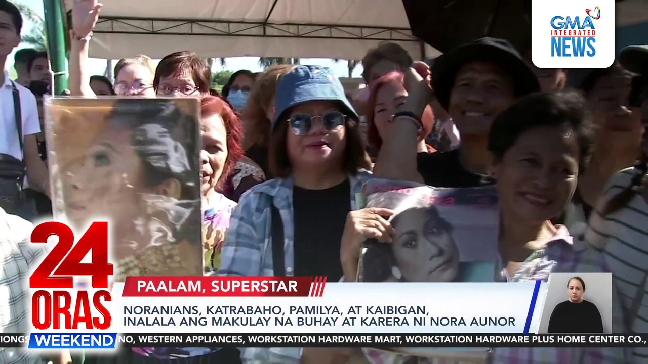 Noranians, katrabaho, pamilya, at kaibigan, inalala ang makulay na buhay at karera ni Nora Aunor | 24 Oras Weekend