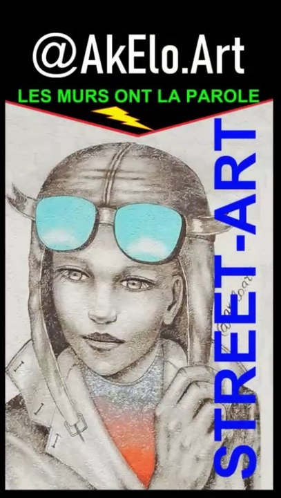 🎨 Street-Art : AKELO.ART « Les Murs ont la Parole » #streetart #akeloart #streetartbiker  #fantic