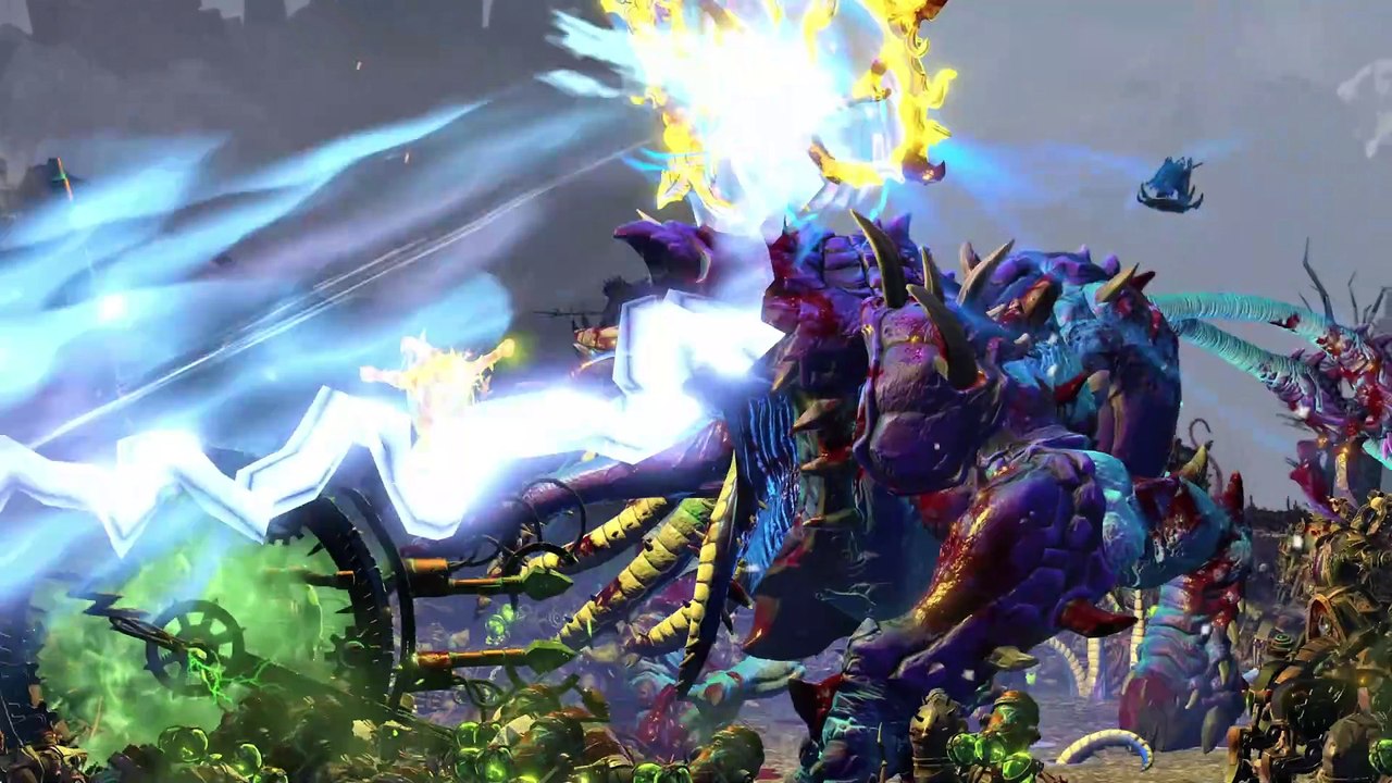 War between CHAOS v⚒️s SKAVEN.