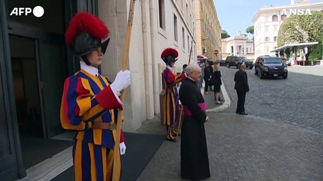 Il vicepresidente Usa J.D. Vance incontra Papa Francesco in Vaticano