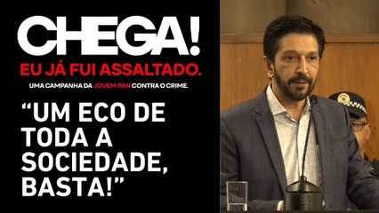 Nunes: “Ninguém aguenta mais a criminalidade” | JP CONTRA O CRIME