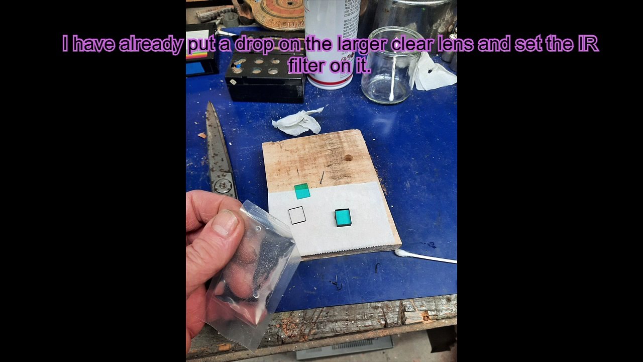 Sony Betamovie BMC550 sensor lens rehab.