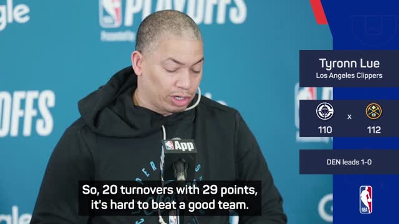 Clippers rue significant turnovers in overtime Nuggets defeat