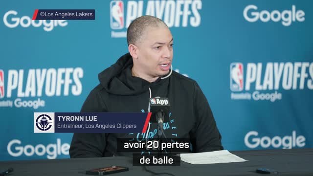 Clippers - Lue et Harden frustrés par les trop nombreuses pertes de balle