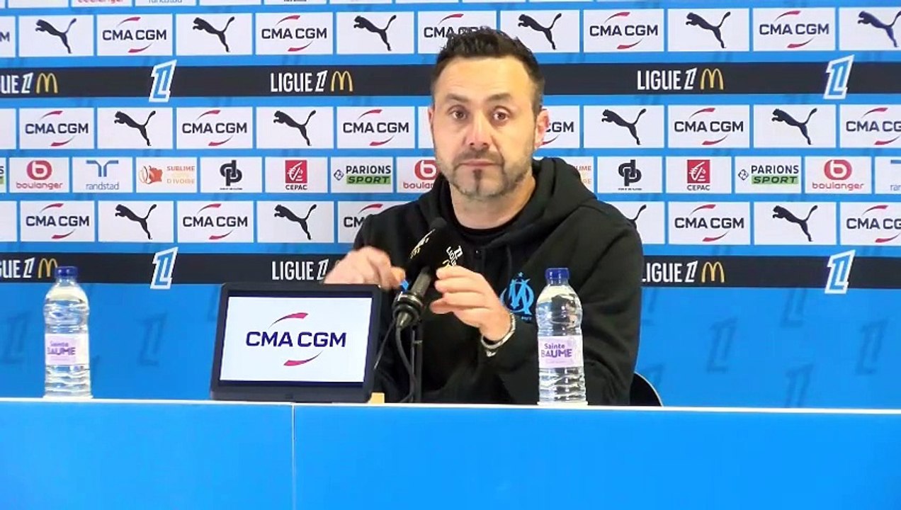 De Zerbi : "On est à nouveau deuxièmes et c’est grâce aux joueurs !"