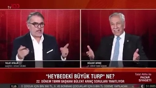 Bülent Arınç: “Turp metaforu olsa olsa Fahrettin Altun’un bulduğu bir şeydir. Ne diyeyim yani… Her işin başında o var.”