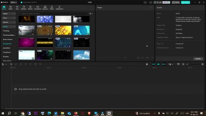 Cinamatic Intro in CapCut PC