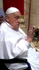 El Papa Francisco reaparece el domingo de Resurrección y pide un alto el fuego en Gaza