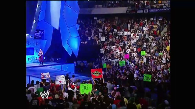 Chris Benoit vs Kane World Heavyweight Championship Match WWE RAW 28 June 2004 HD