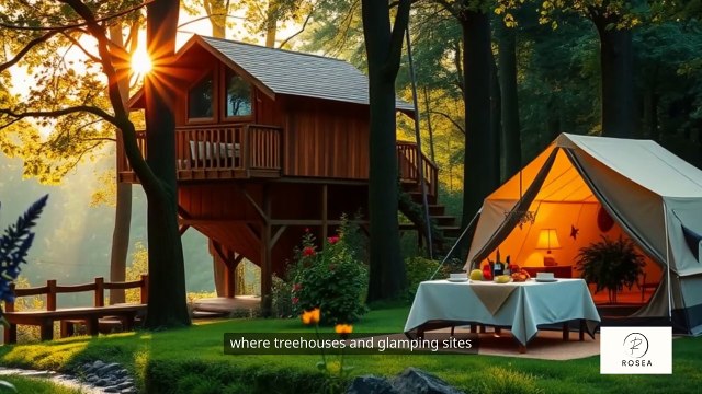 Stay in Style Treehouses & Glamping Sites You’ve Never Seen Before 🌲✨🏕️