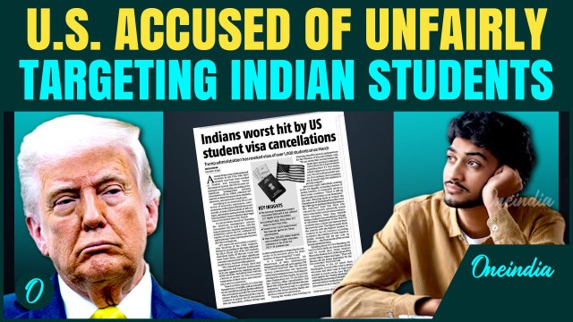 US Crackdown on Indian Students: 50% of Visa Terminations Target Indians, AILA Report Sparks Outrage