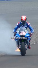 Le pilote de moto sans pression 😳