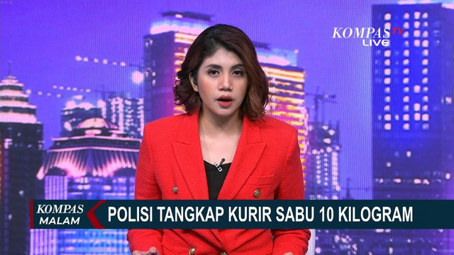 Polisi Gagalkan Peredaran 10 Kg Sabu di Tangerang, Sang Kurir Dibekuk!