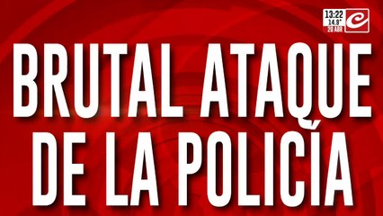 Brutal ataque de la policía: estaba sacando ramas de su casa, llegó un patrullero y lo molió a golpes