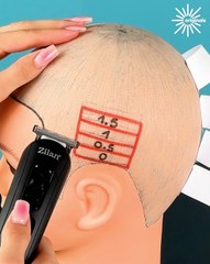Master the art of cutting hair like a pro with these steps! ✂️💇‍♂️