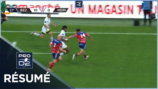PRO D2 Saison 2024-2025 J27 - Résumé AS Béziers Hérault - Stade Montois Rugby