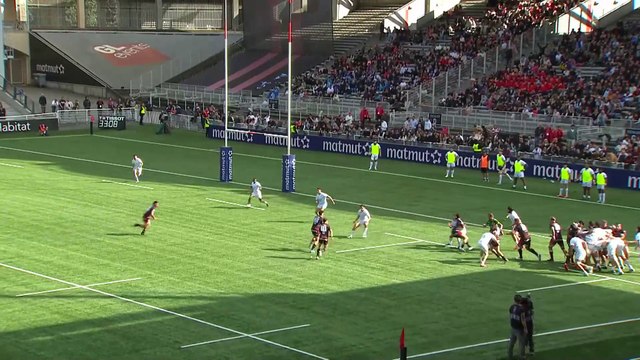 TOP 14 - Essai de Davit NINIASHVILI (LOU) - LOU Rugby - Montpellier Hérault Rugby