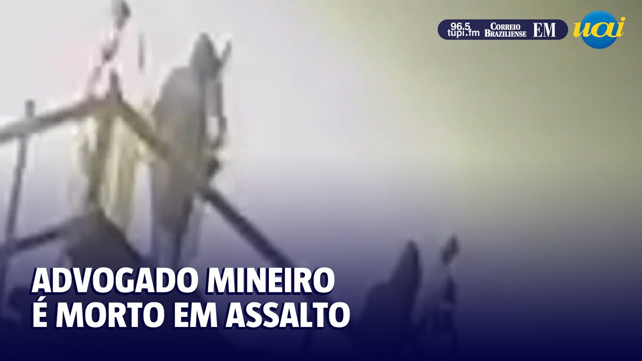 Veja momento em que advogado mineiro é morto em assalto em Ubatuba