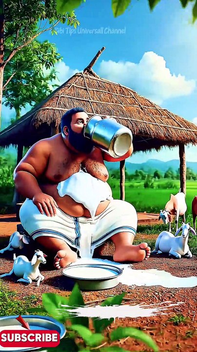 The Farmer Drinks All The Milk The Pigeon Burger Brings A Pot Of Gold😭#shortsfeed #trending #birds