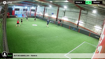 But de Abdellah - Team A