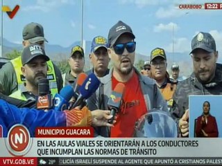 Carabobo | Aulas de sensibilización vial orientan a conductores que incumplen normas de tránsito