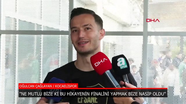 Kocaelispor'da Oğulcan Çağlayan: İlk hedefimizi gerçekleştirdik