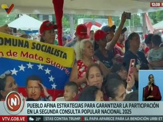 Pueblo organizado se prepara para participar en la segunda Consulta Popular del 2025