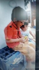 Two brothers talking funy