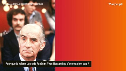 Cette raison pour laquelle Louis de Funès détestait Yves Montand et faisait tout pour l'éviter sur le tournage de La folie des grandeurs