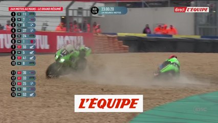 Le résumé de la course remportée par la Yamaha n°7 - Moto - 24 Heures du Mans