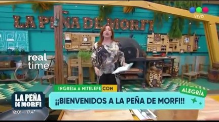 Así fue el comienzo de la Peña de Morfi con Lizy Tagliani