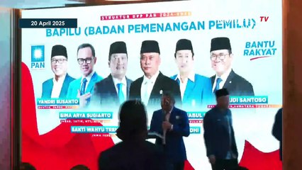 Zulkifli Hasan Umumkan Susunan Lengkap PAN Periode 2024-2029, Ini Daftarnya