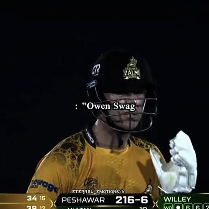 Owen swag batting 🥵