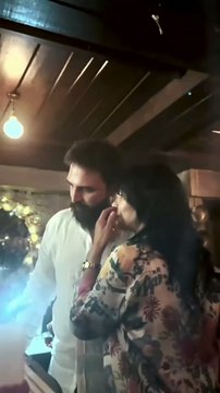 المخرجة رشا شربتجي تحتفل بعيد ميلادها الخمسين في أجواء رومانسية مع زوجها