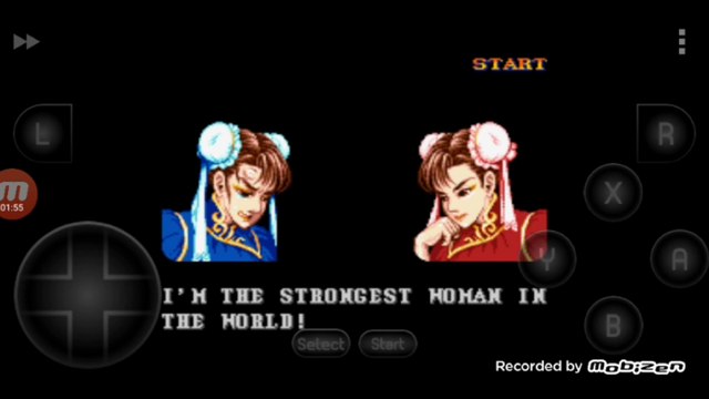 Street Fighter II Turbo: Hyper Fighting Chun-li vs Chun-li clone Chun-li é derrotada por Chun-li clone