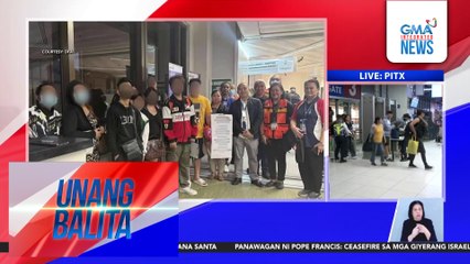10 pang Pilipino na nasagip sa mga online scam sa Cambodia, nakauwi na sa Pilipinas | Unang Balita