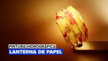 Pintura Hidrográfica: Lanterna de Papel