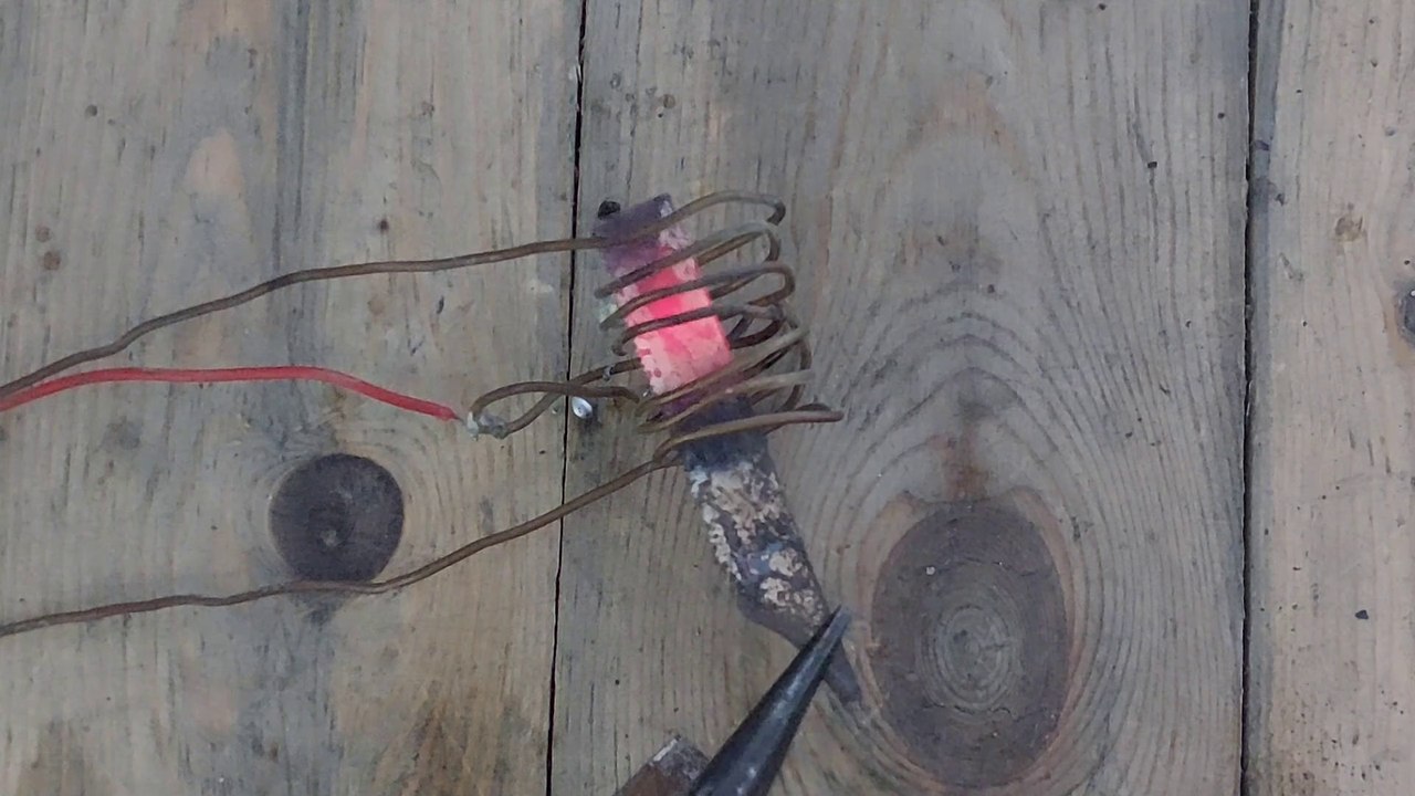 200 watts home made induction heater