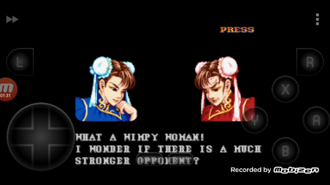 Street Fighter II Turbo: Hyper Fighting Chun-li vs Chun-li clone luta completa