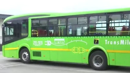 “La nueva era”: Transmilenio presenta la novedosa flota de buses de cero emisiones