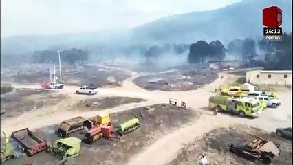 Refuerzan combate en incendio de Huachichil, Coahuila; se registran 250 hectáreas afectadas