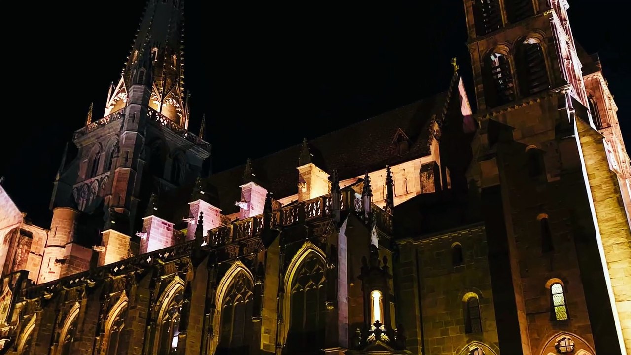 AUTUN : La cathédrale d'Autun en mode Agustodunum