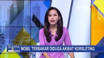 Mobil Sedan Tiba-Tiba Terbakar di Permukiman Padat Penduduk, Warga Parepare Panik