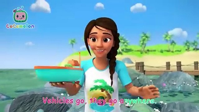 JJ Plays with Toy Cars, Planes _ Submarines - Learn Vehicles _ CoComelon Nursery Rhymes _ Kids Songs 4