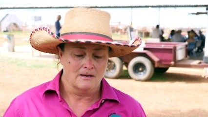 Flood-impacted outback community Eromanga comes together for rodeo